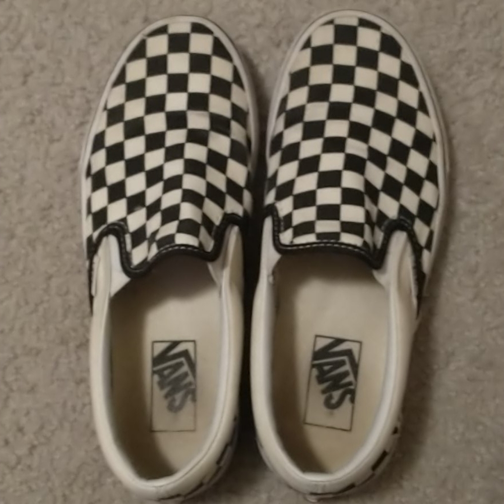 Checkered vans